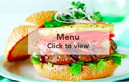 Vue burger menu image
